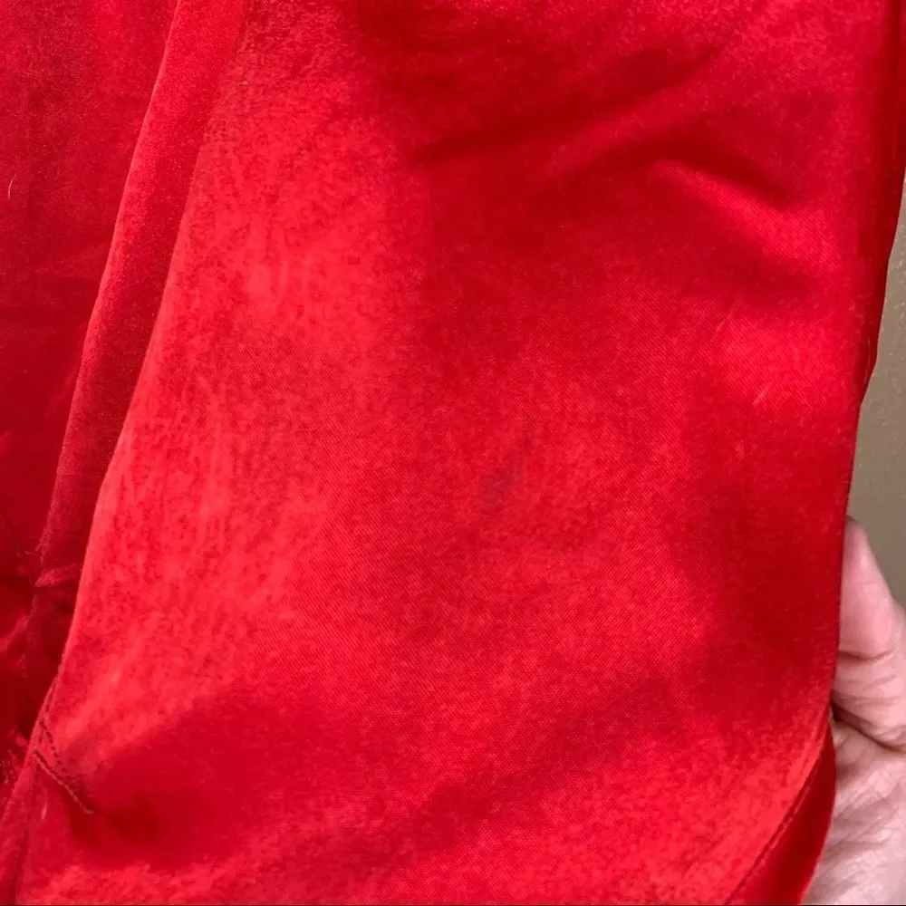 ‎Vintage Spyder Picabo big kid red snow suit